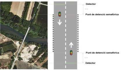 Eixamplaran en 1,6 metres el pont de la C-252 a Verges