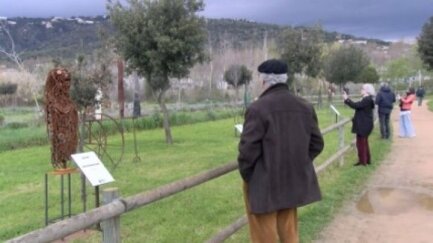 Manuel Solà presenta el seu 'Horitzó singular' al Parc dels Estanys